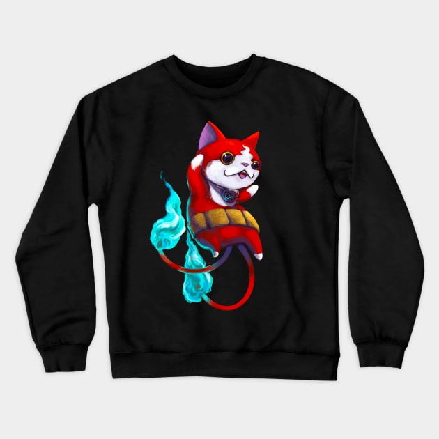 Jibanyan Crewneck Sweatshirt by August